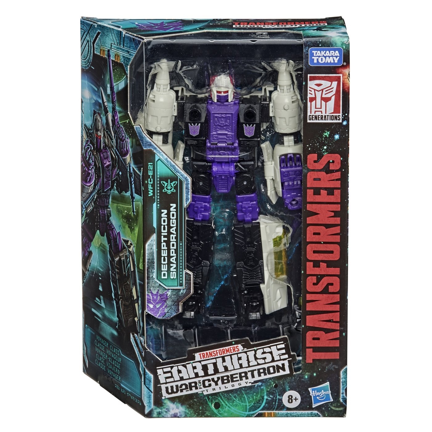 Earthrise Snapdragon, Megatron, Quintesson Judge Official